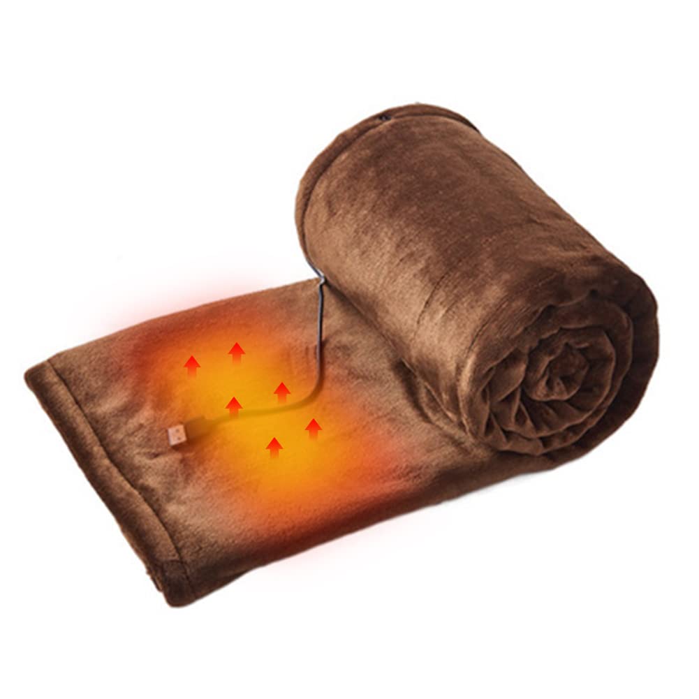 Amazon.co.jp : IPO 電気毛布 フランネル 電気ブランケット USB給電